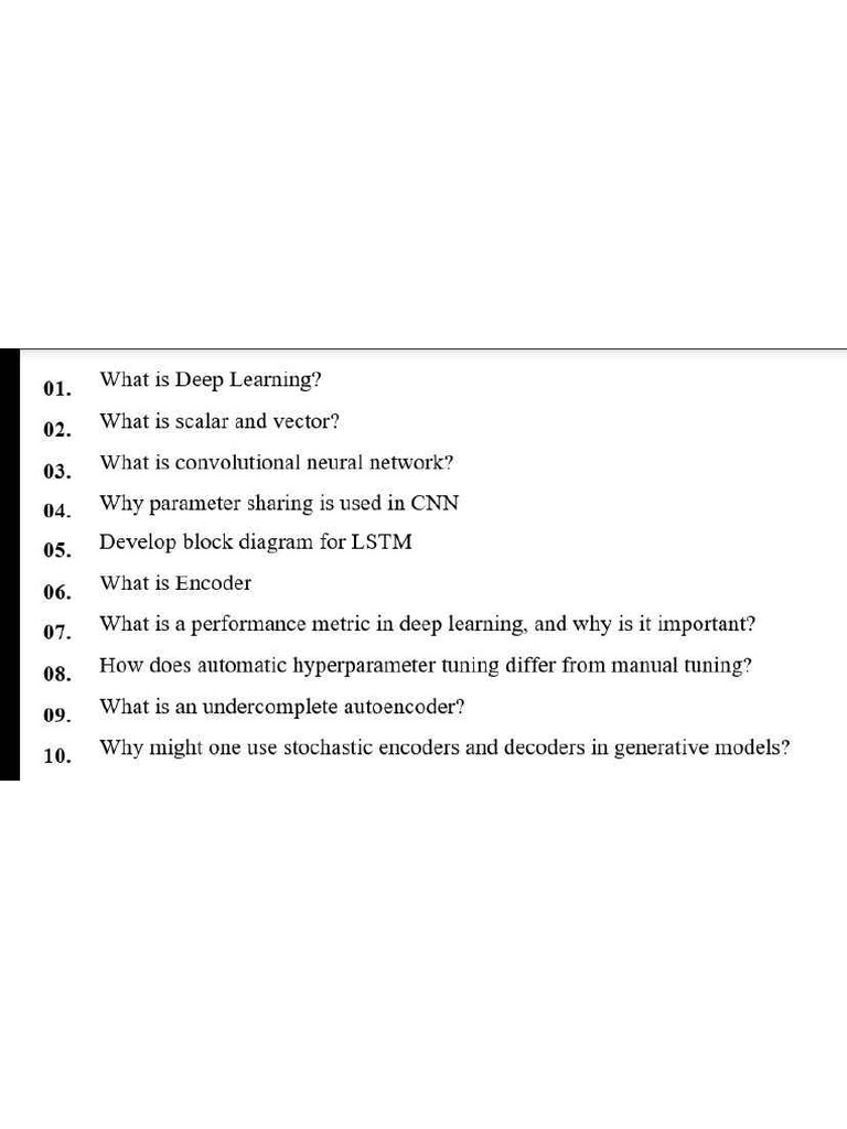 DL Set 1 | PDF