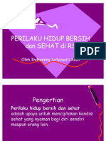 Perilaku Hidup Bersih Dan Sehat Di Rs