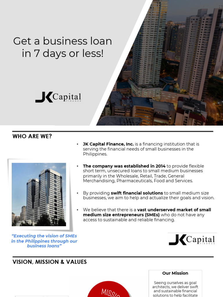 Business Proposal 2.0 | PDF | Credit | Finance & Money Management