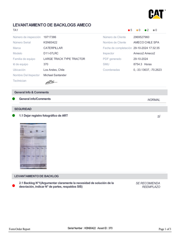 Inspection Report | PDF