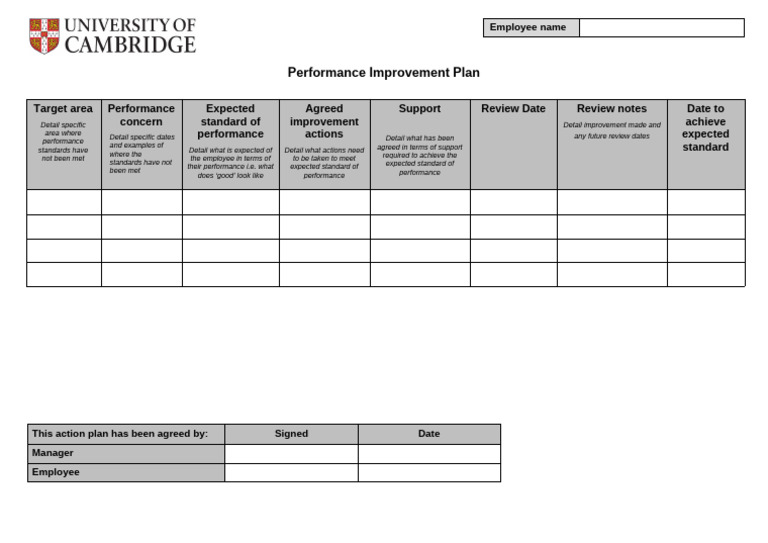 Plan Template | PDF