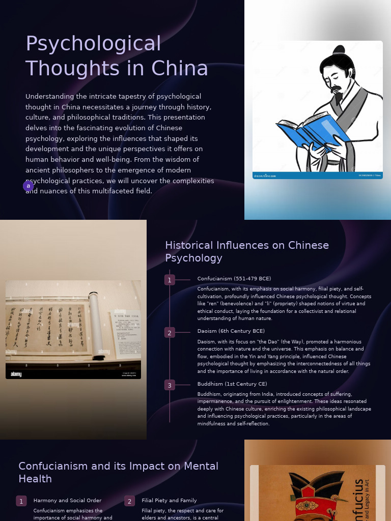 Psychological Thoughts in China | PDF | Mental Health | Confucianism