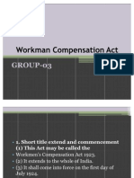 Workman Compensation Act