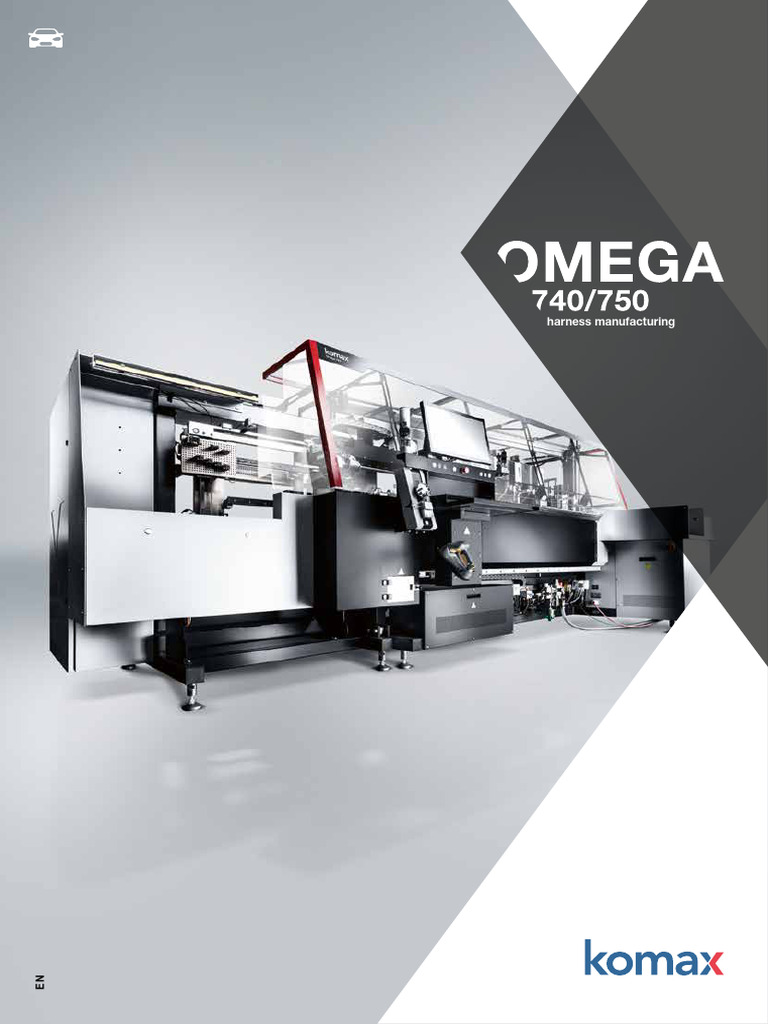 Komax Omega Series for Wire Harnesses | PDF | Wire | Electrical Connector