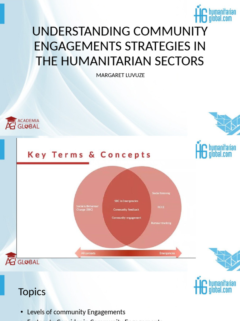 Community Engagement Strategies in Humanitarian Aid | PDF | Community ...