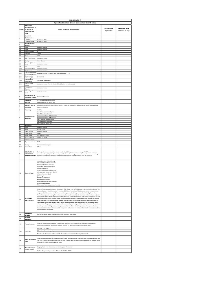 Technical Specification 1409916774 | PDF | Diesel Engine | Engines