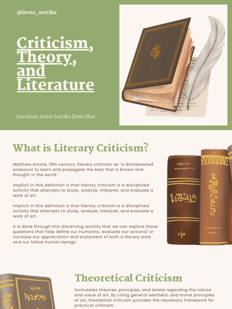 Understanding Literary Criticism Basics | PDF | Literary Criticism ...