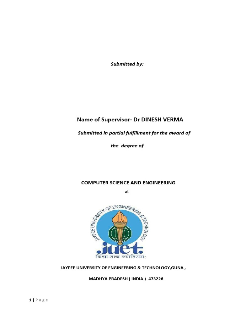 Minor 2 Project Report | PDF | Php | World Wide Web