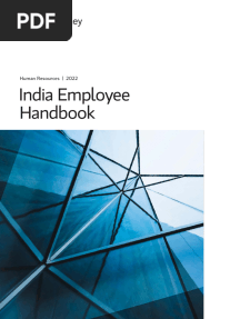 India Employee Handbook 2022