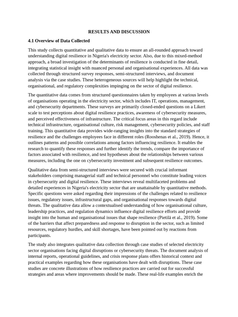 Results and Discussion | PDF | Quantitative Research | Statistics