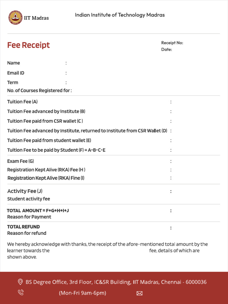 B.S. Degree: Activity Fee (J) | PDF