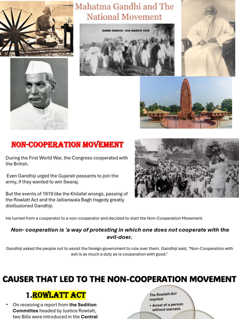 6 Mahatma Gandhi and The National Movement | PDF | Mahatma Gandhi ...