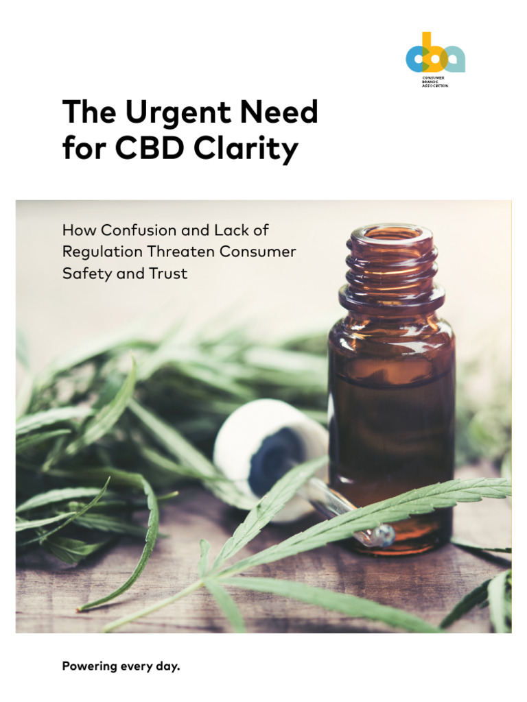 ConsumerBrands CBD Clarity | PDF | Dietary Supplements | Cannabis (Drug)