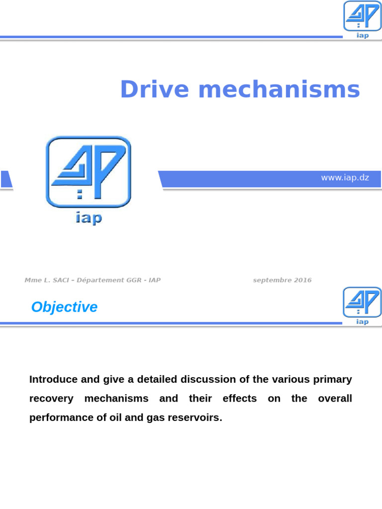 Drive Mechanisms | PDF | Petroleum Reservoir | Extraction Of Petroleum