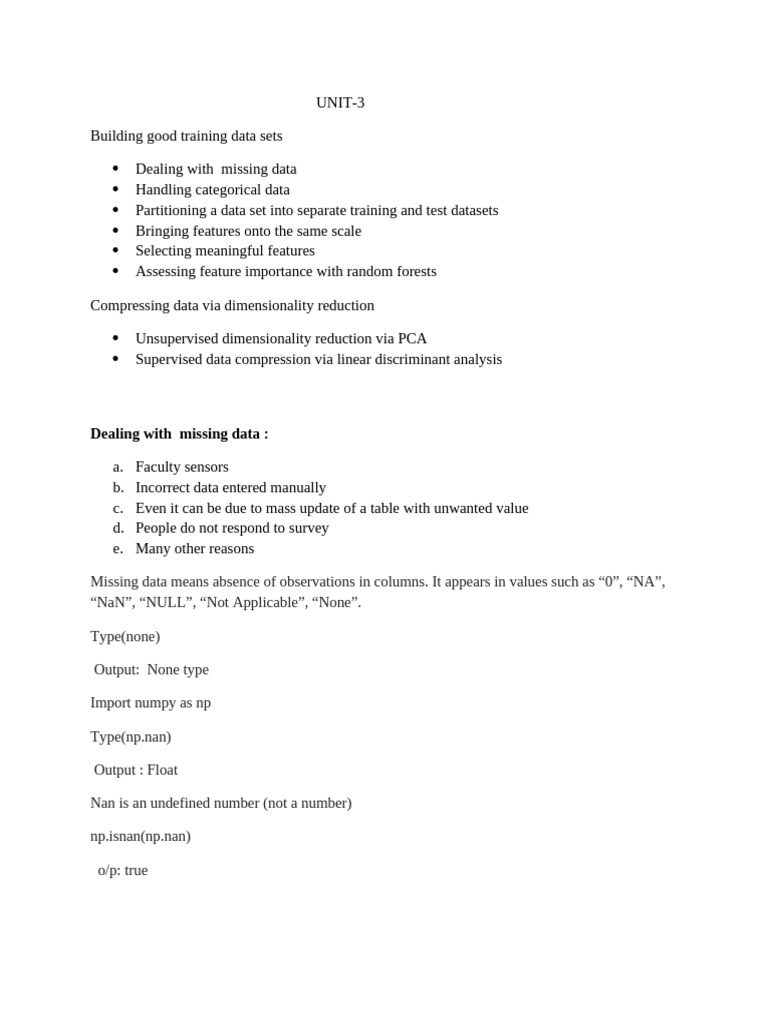 Assessing Feature Importance in Python | PDF | Principal Component ...