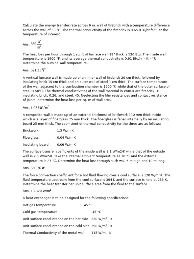 Heat transfer | PDF | Heat Transfer | Thermal Insulation