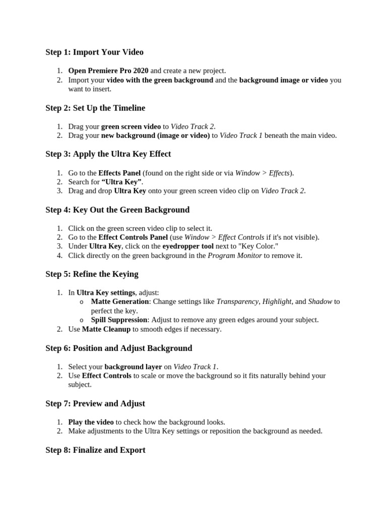 Step 1 | PDF
