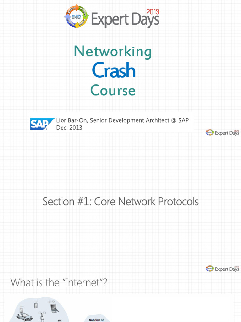 Networking Crash Course Overview | PDF | Proxy Server | Load Balancing ...