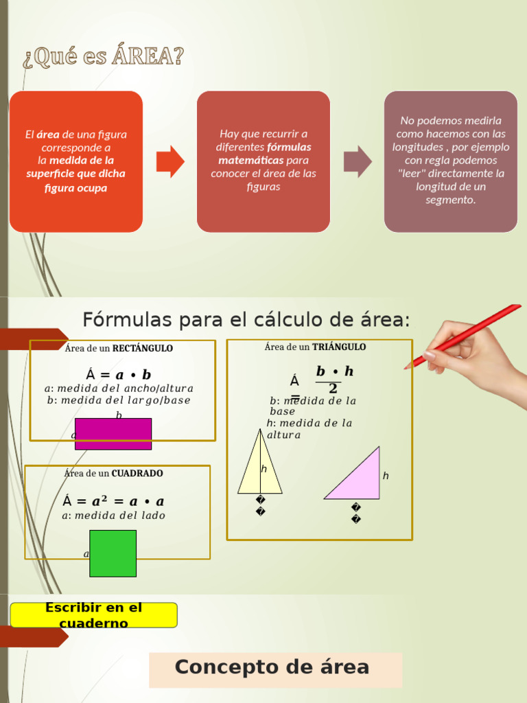 Fórmulas para Calcular Áreas de Figuras | PDF