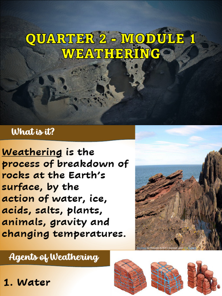 Weathering Lecture Week 1 | PDF | Weathering | Geology
