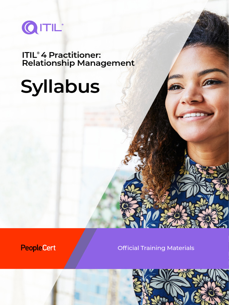 ITIL 4 Practitioner Relationship Management Syllabus | PDF | Cognition ...
