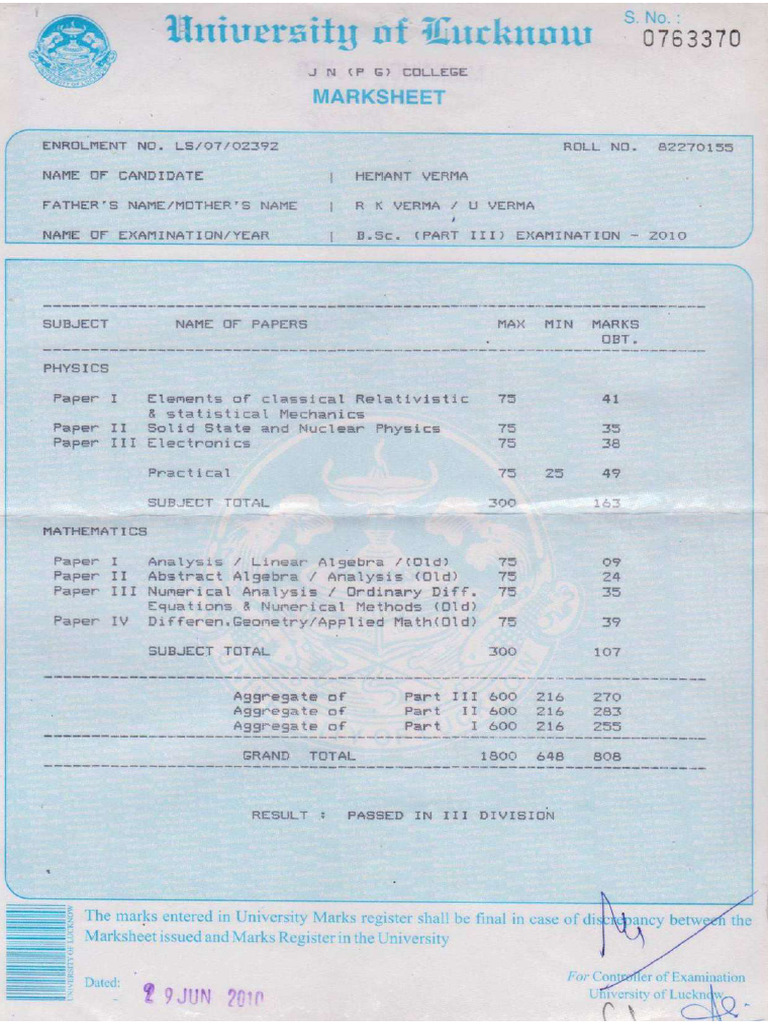 BSC | PDF