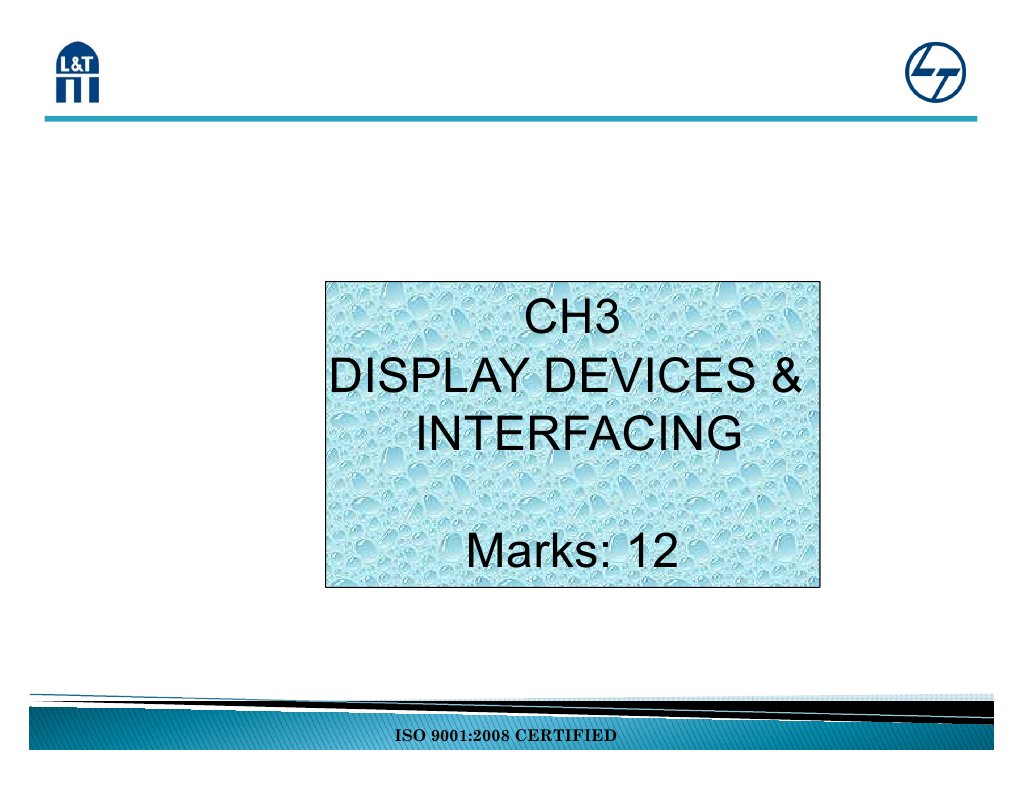 Chap 3 | PDF | Computer Monitor | Liquid Crystal Display