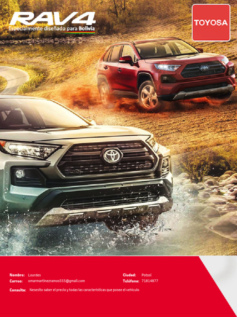 Toyota Rav4 Adventure | PDF | Coche | Vehículo de motor