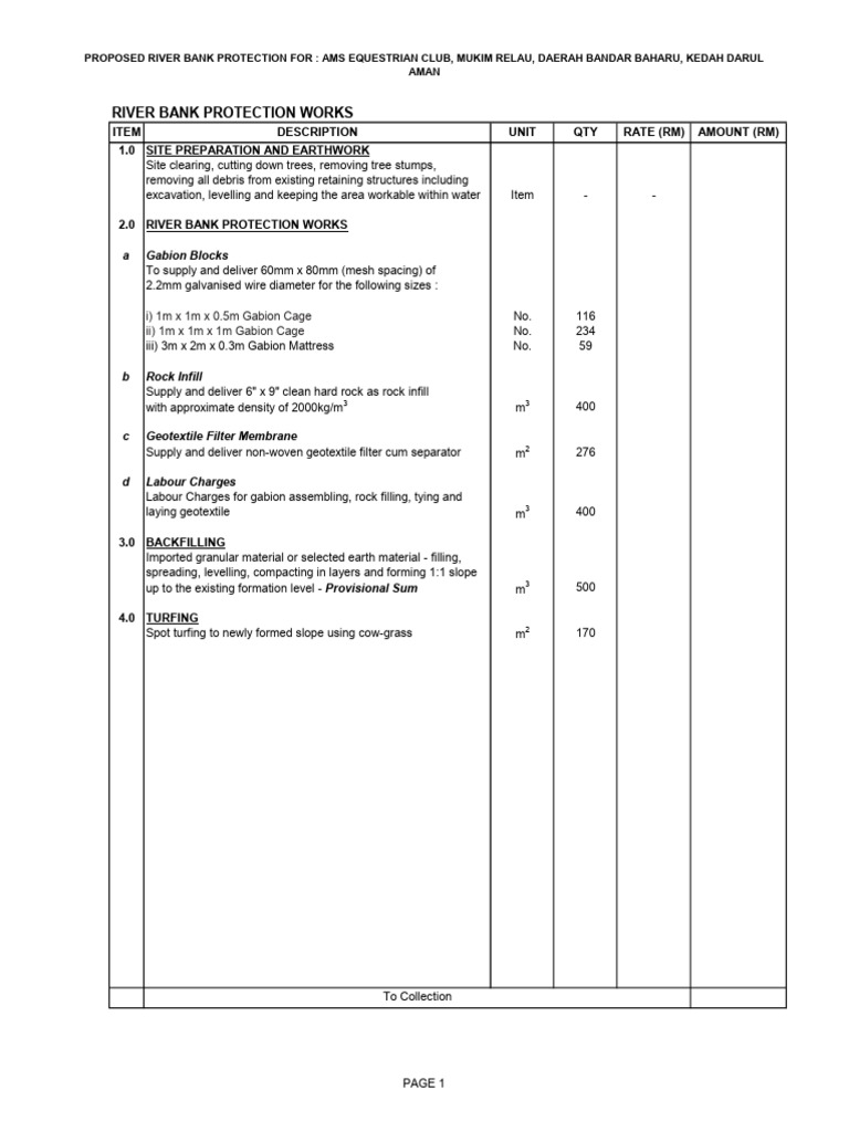 Blank BQ | PDF