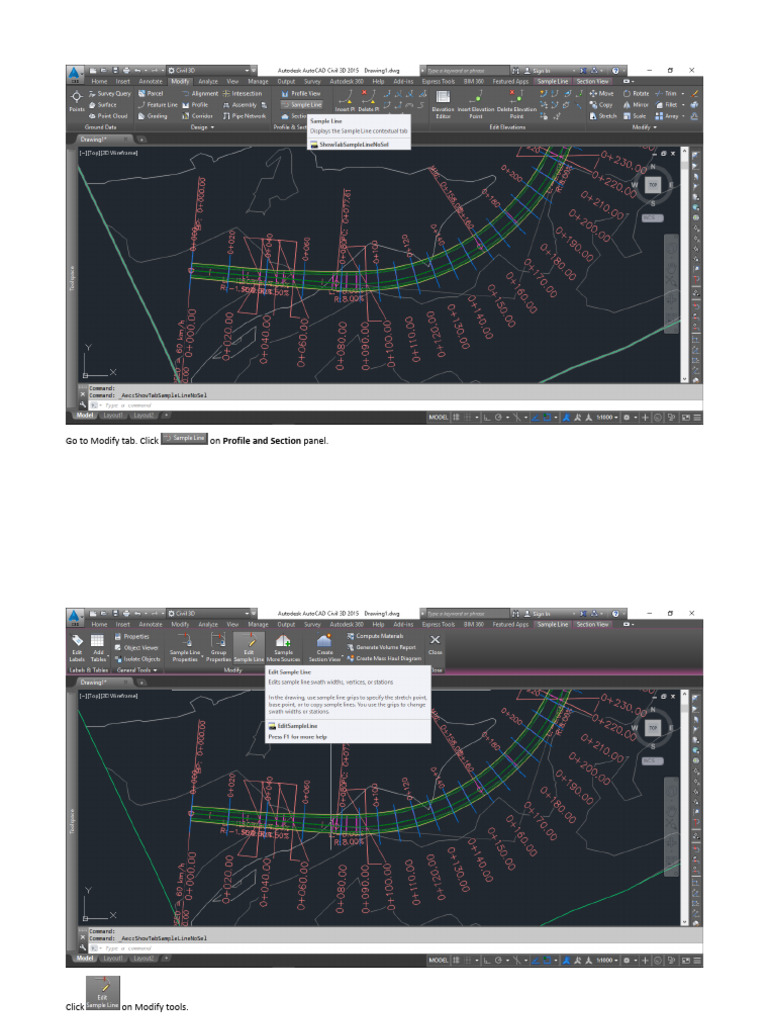 13.01. Editing Swath Width | PDF
