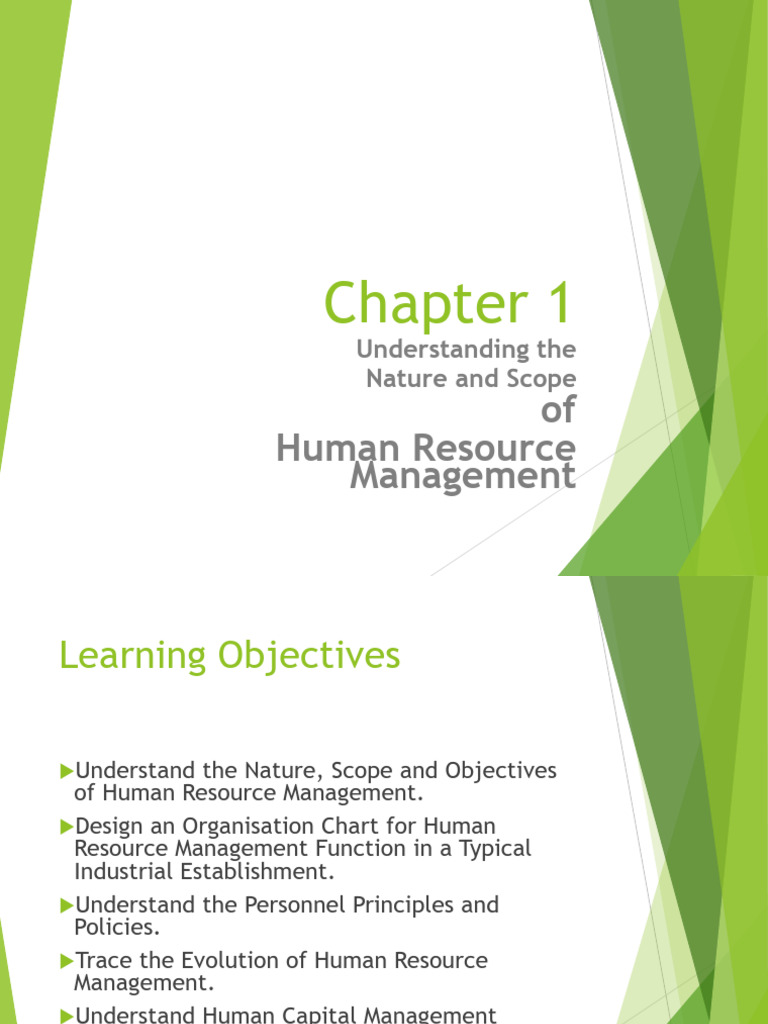 Human Resource Management Overview | PDF | Human Resource Management ...