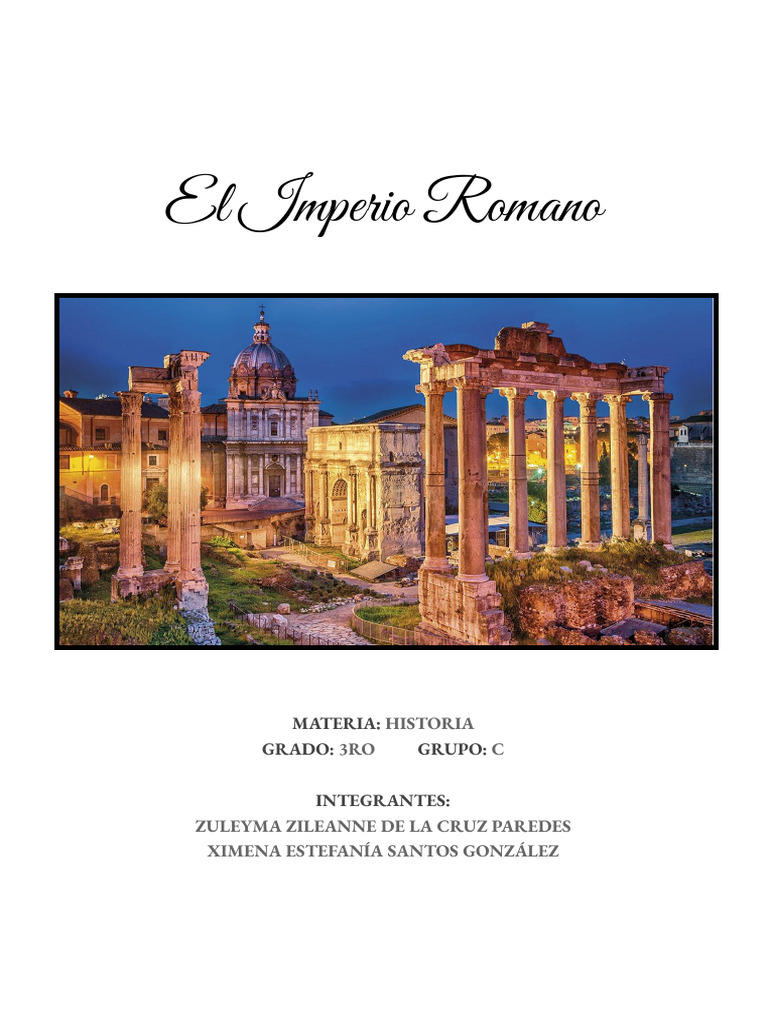 Imperio Romano | PDF | imperio Romano | Roma antigua