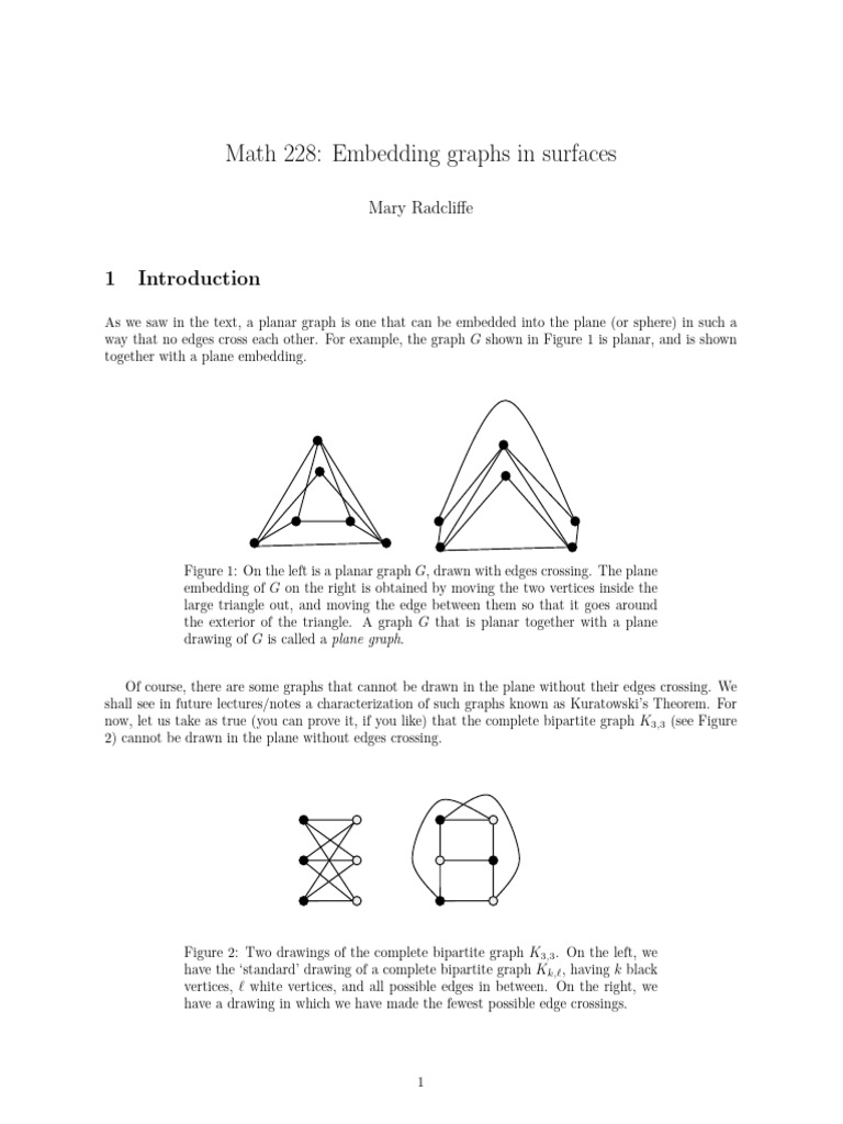 Highergenus | PDF | Combinatorics | Topology