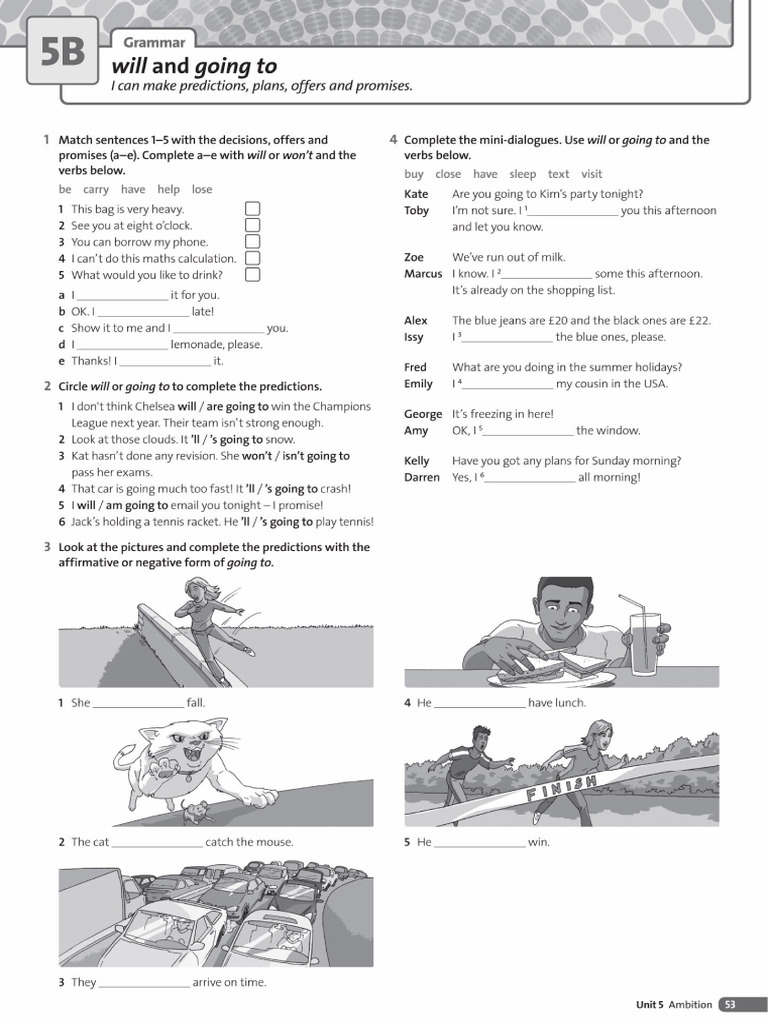 Will Be Going To Pdf