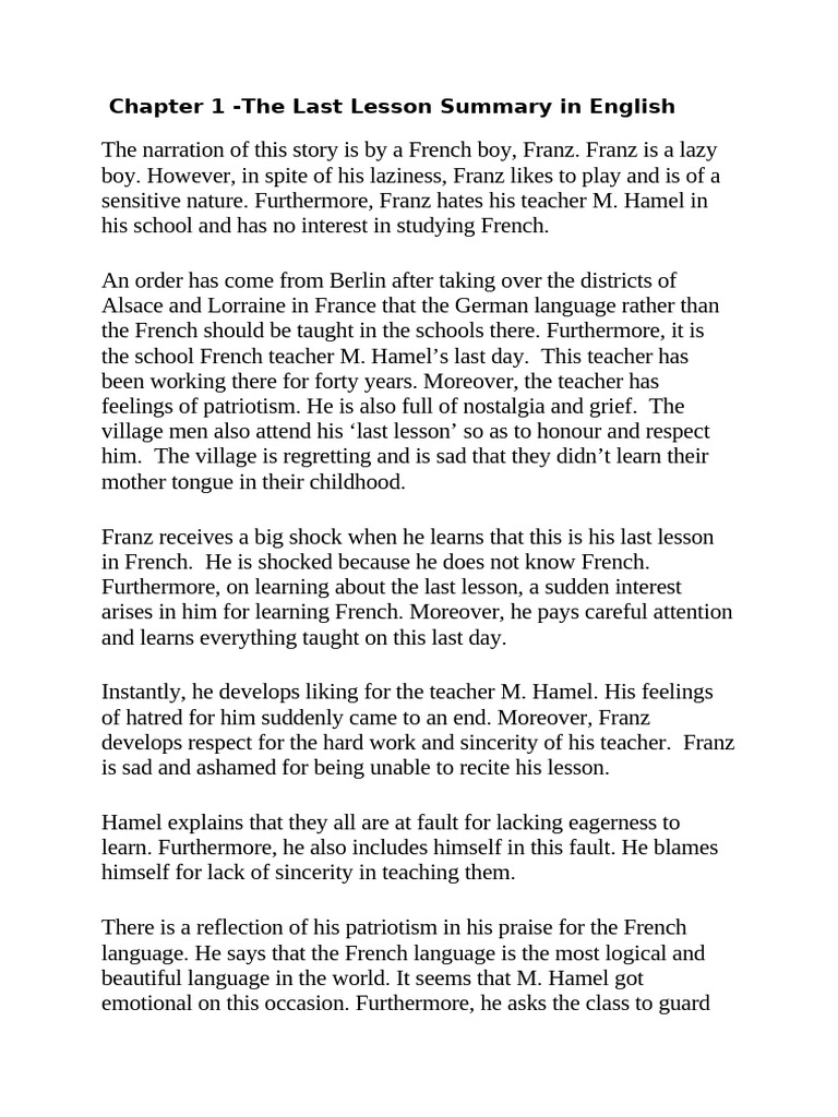 English Grade 12 Summary Notes | PDF | Silence | Fear