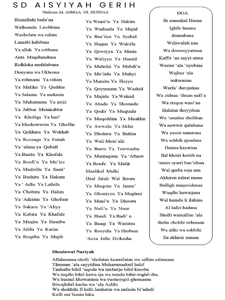 SD Aisyiyah Gerih - 20241126 - 085019 - 0000 | PDF