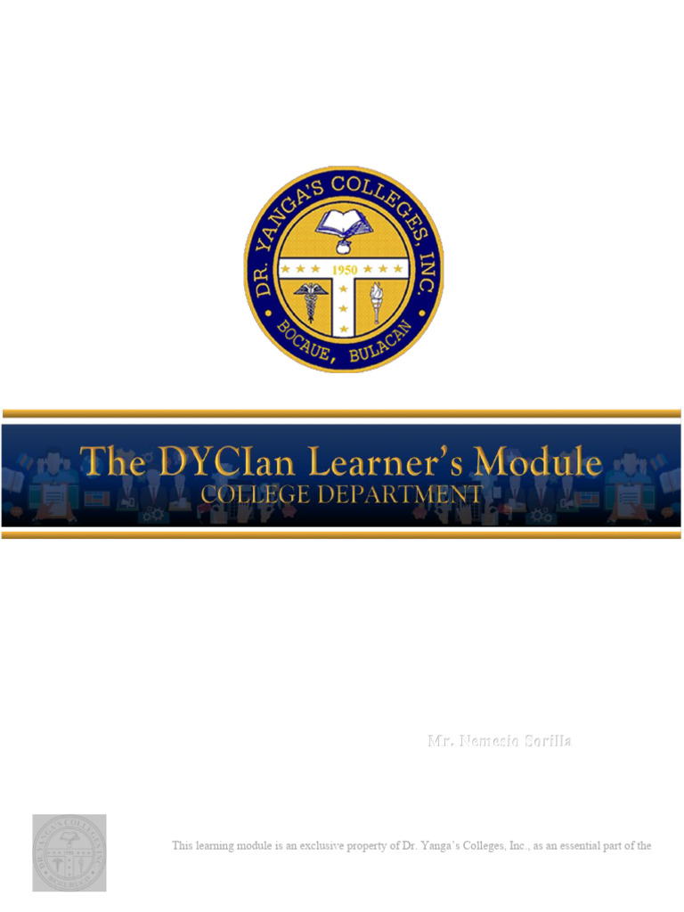 Week 3 MODULE CME Official | PDF