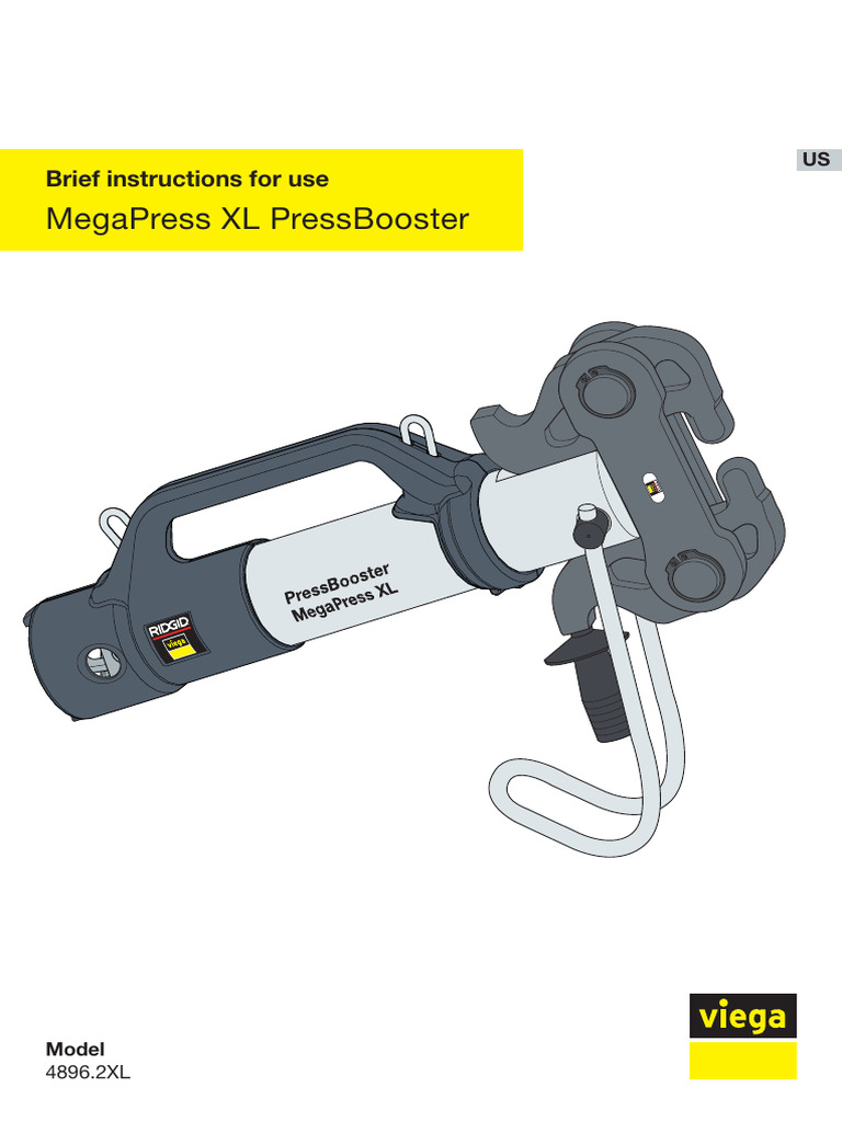 IM-MP 591650 MegaPress XL PressBooster EN | PDF | Trigger (Firearms)
