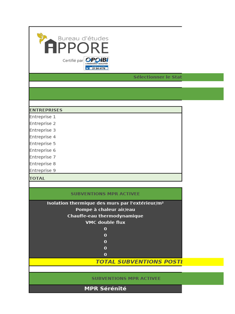 Statut MPR des Propriétaires | PDF | Pompe à chaleur | Phénomène de ...