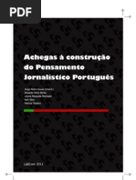 Achegas à construção do Pensamento Jornalístico Português