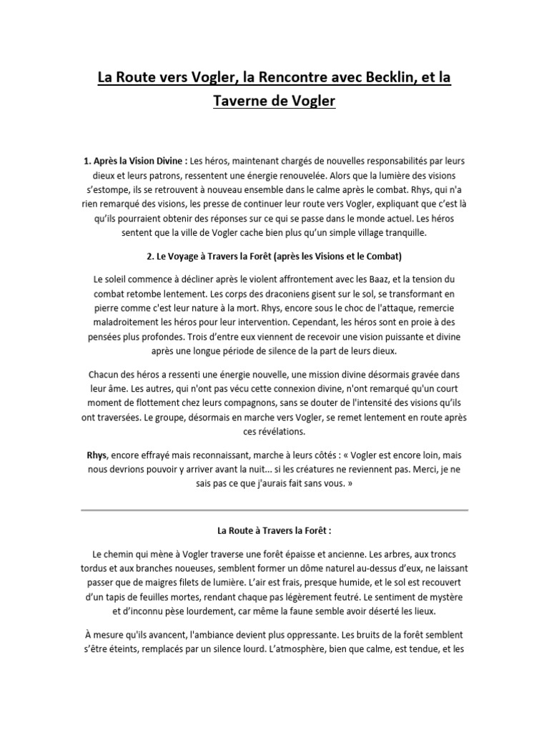 Suite Route Vers Volger | PDF | Sourire | Cuir