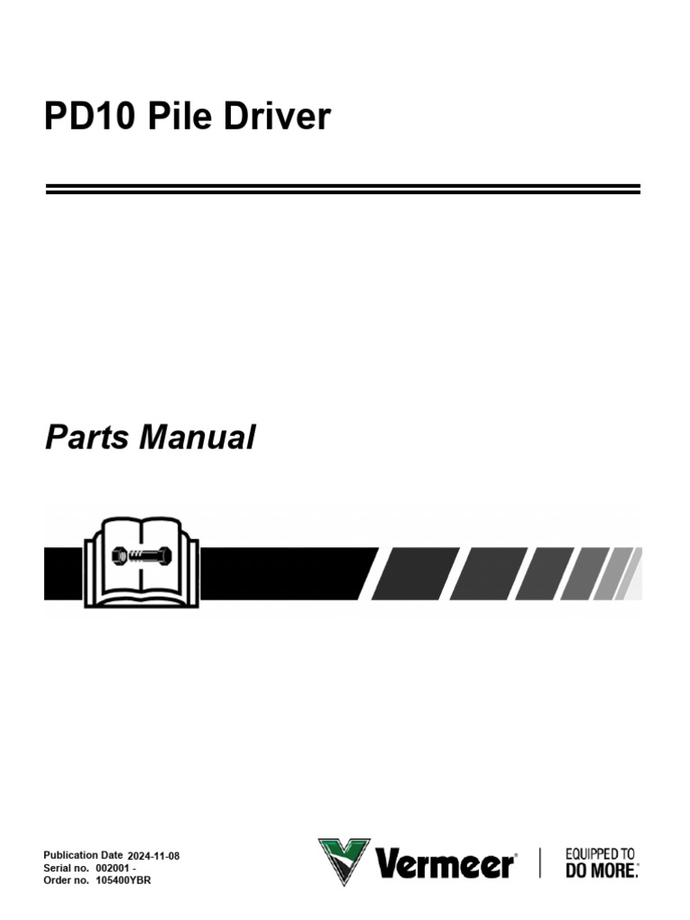 Catalogo de Peças - PD10 VERMEER | PDF | Mechanical Engineering | Engines