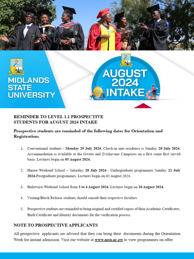 ONLINE HEADER ADVERT MSU AUGUST PROSPECTUS21016 - Compressed | PDF ...