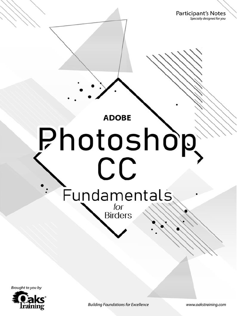 Photoshop CC Fundamentals For Birders-PSFCC - (V220122) | PDF | Adobe ...