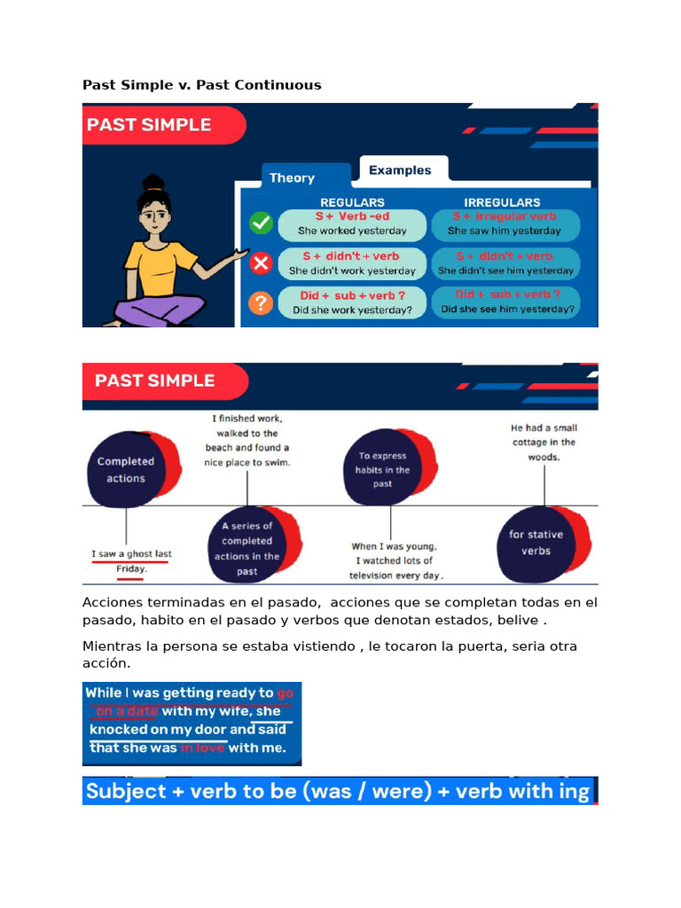 Past Simple V | PDF