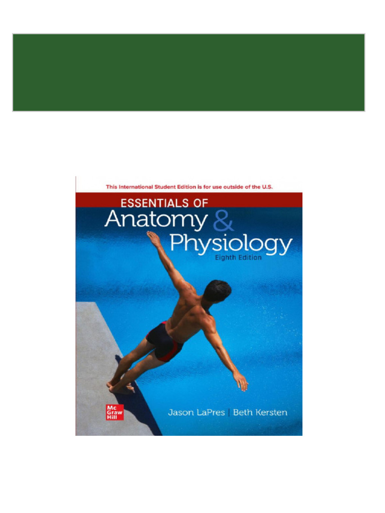Essentials of Anatomy and Physiology 8th Edition Jason Lapres - Ebook PDF 2024 Scribd Download | PDF