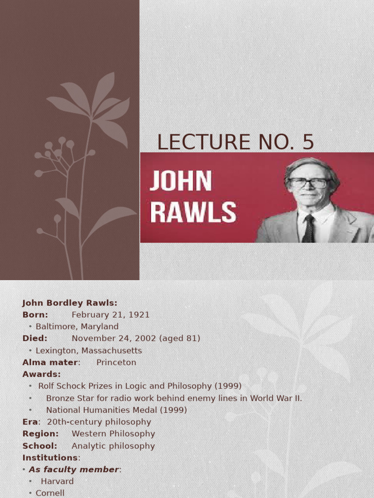 John Rawls: Justice as Fairness Explained | PDF | John Rawls | Justice