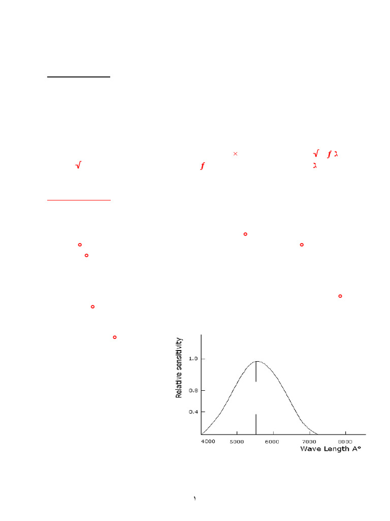 Waste Light Factor in Illumination | PDF | Lighting | Wavelength