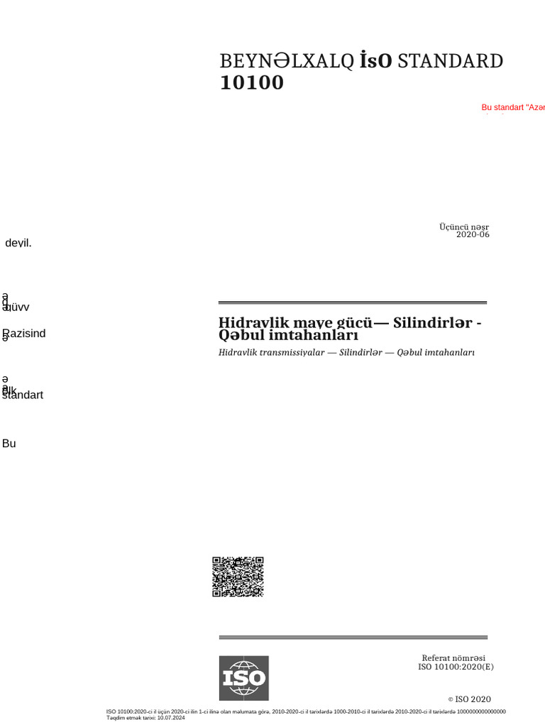 Iso 10100 | PDF