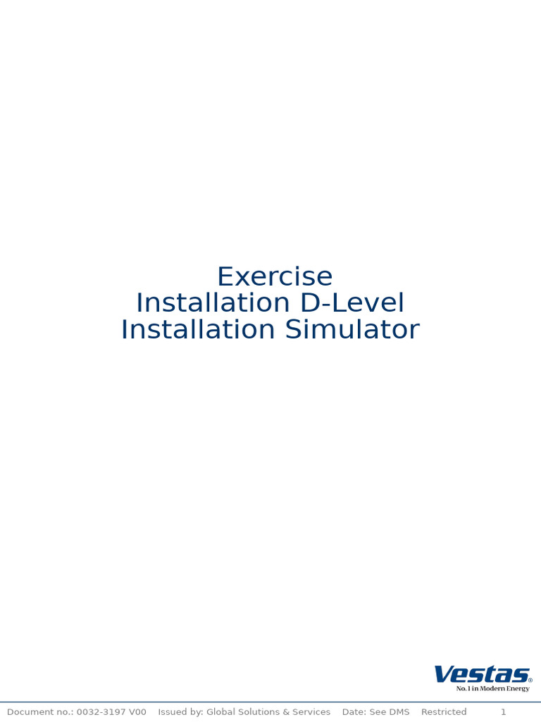 Installation Simulator for Wind Turbines | PDF | Optical Fiber ...